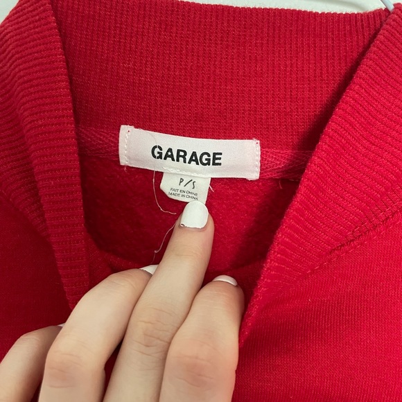 Red Garage Crewneck - Picture 3 of 3